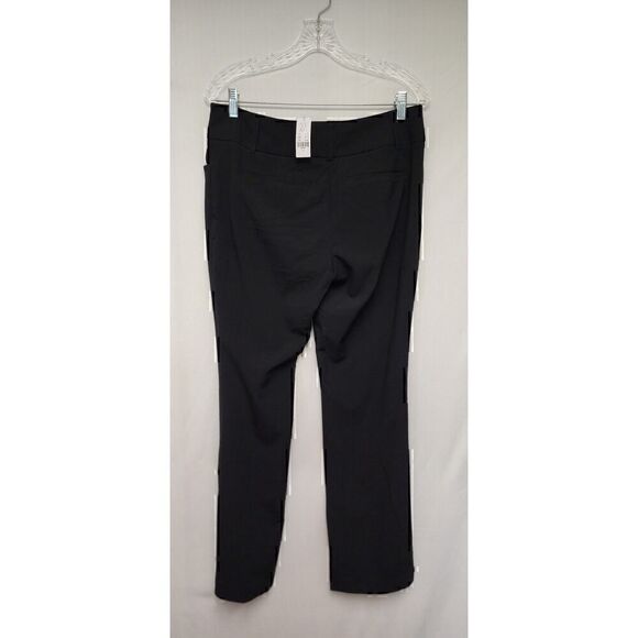 7th Avenue Modern Fit Barely Bootcut Black Dress Pants  Size 8 - Picture 5 of 7